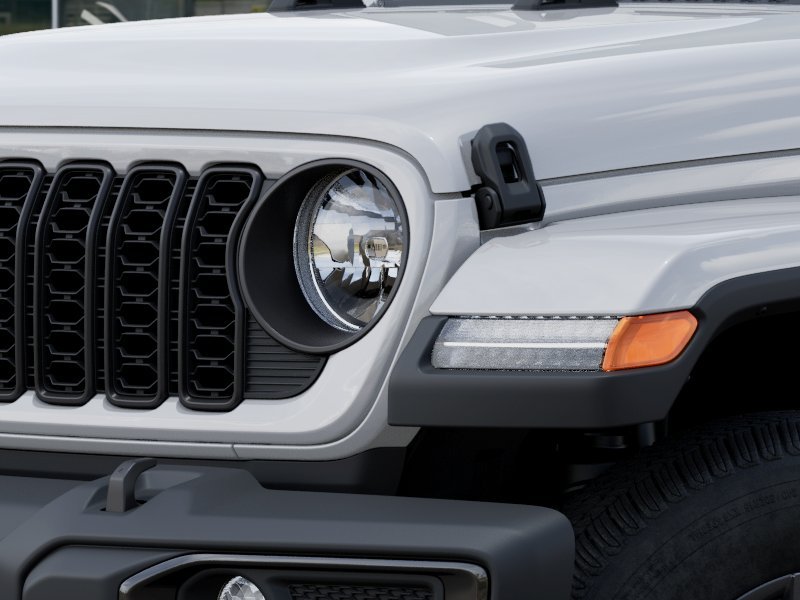 New 2026 Bright White Clear-Coat Exterior Paint Jeep Sport S image 38