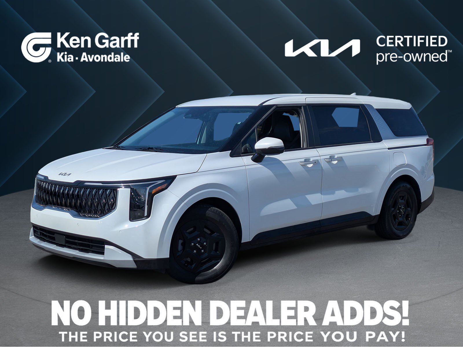 Used 2025 Snow White Pearl Kia LXS image 1