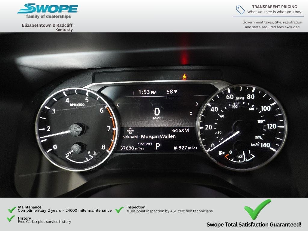 Used 2023 Glacier White Nissan S image 18