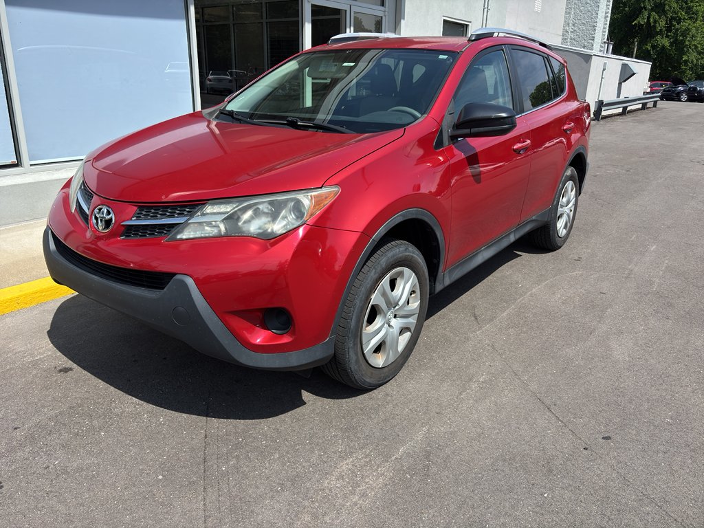 Used 2015 Barcelona Red Metallic Toyota LE image 2