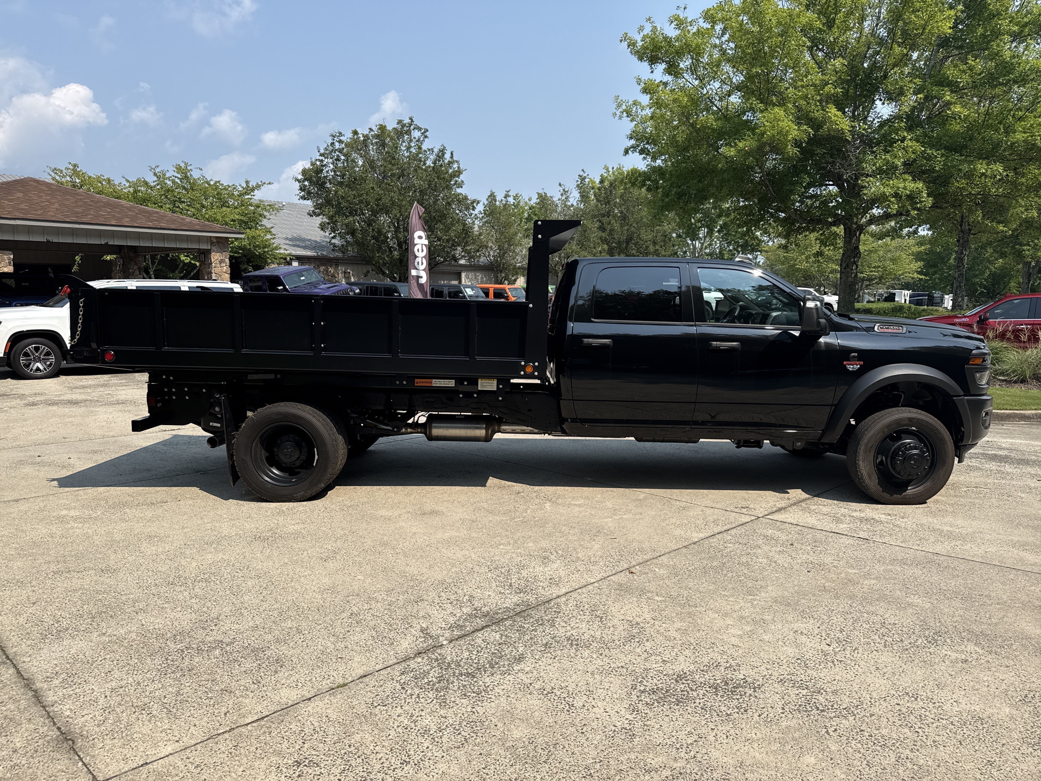 New 2026 Diamond Black Crystal Pearlcoat RAM Tradesman image 8