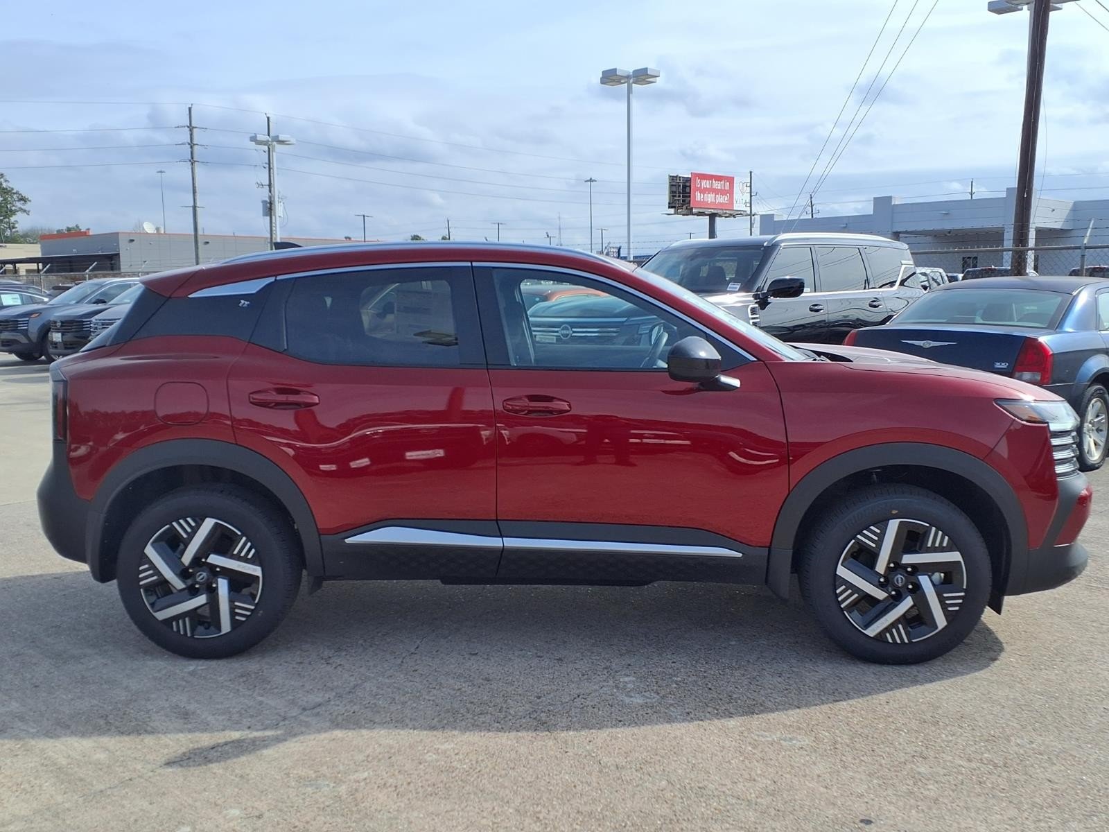 2026 Nissan Kicks SV Red at Robbins Nissan