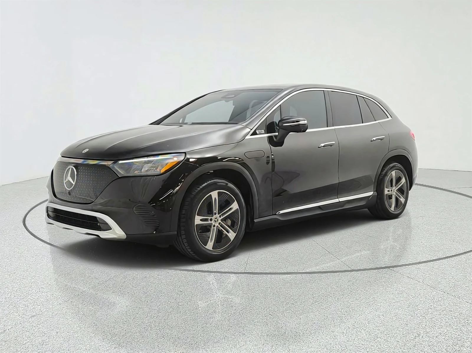 Used 2023 Obsidian Black Metallic Mercedes-Benz EQE 350 4MATIC® SUV image 1