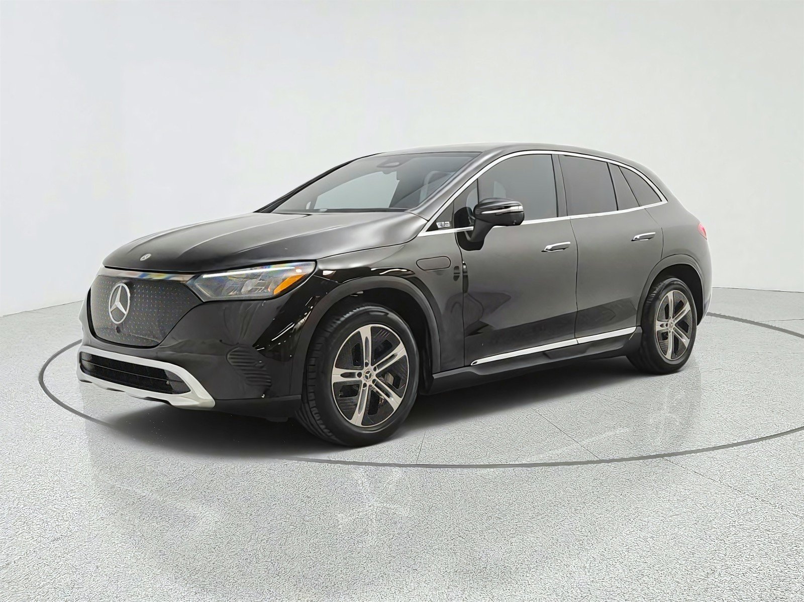 Used 2023 Obsidian Black Metallic Mercedes-Benz EQE 350 4MATIC® SUV image 1