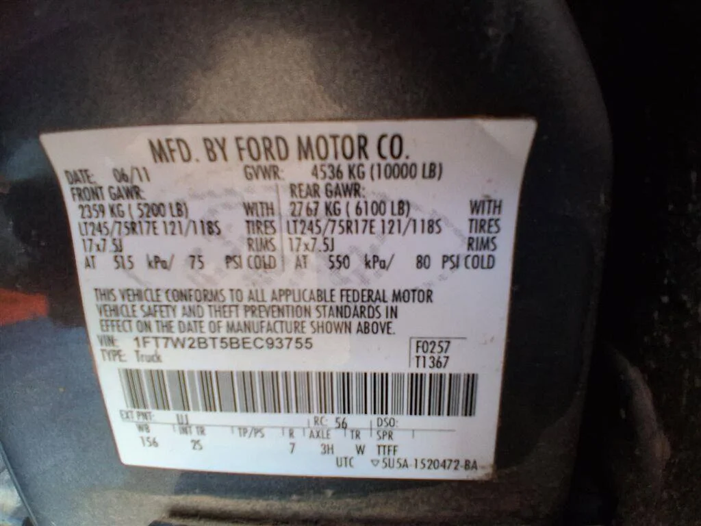Used 2011 Sterling Grey Metallic Ford XL image 5