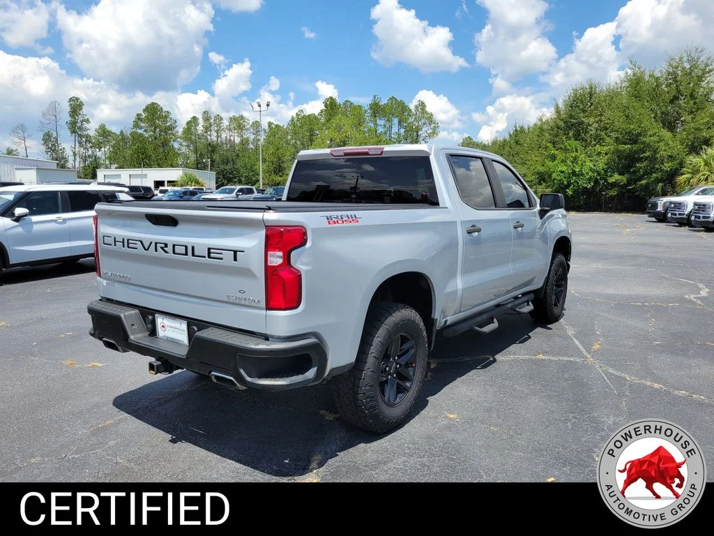 Certified Used 2019 Silver Chevrolet Custom Trail Boss image 5