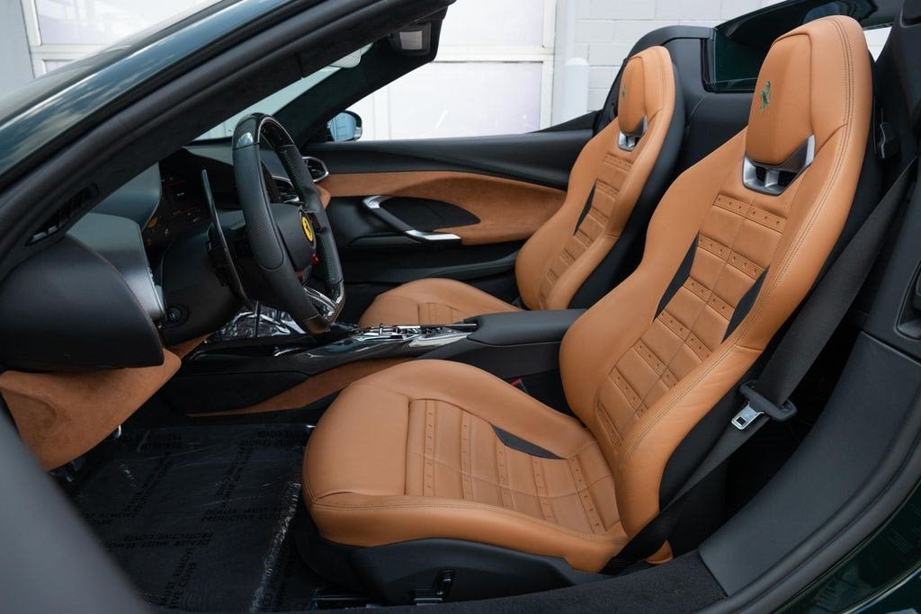 Certified Used 2025 Verde British Racing Green Ferrari  image 30