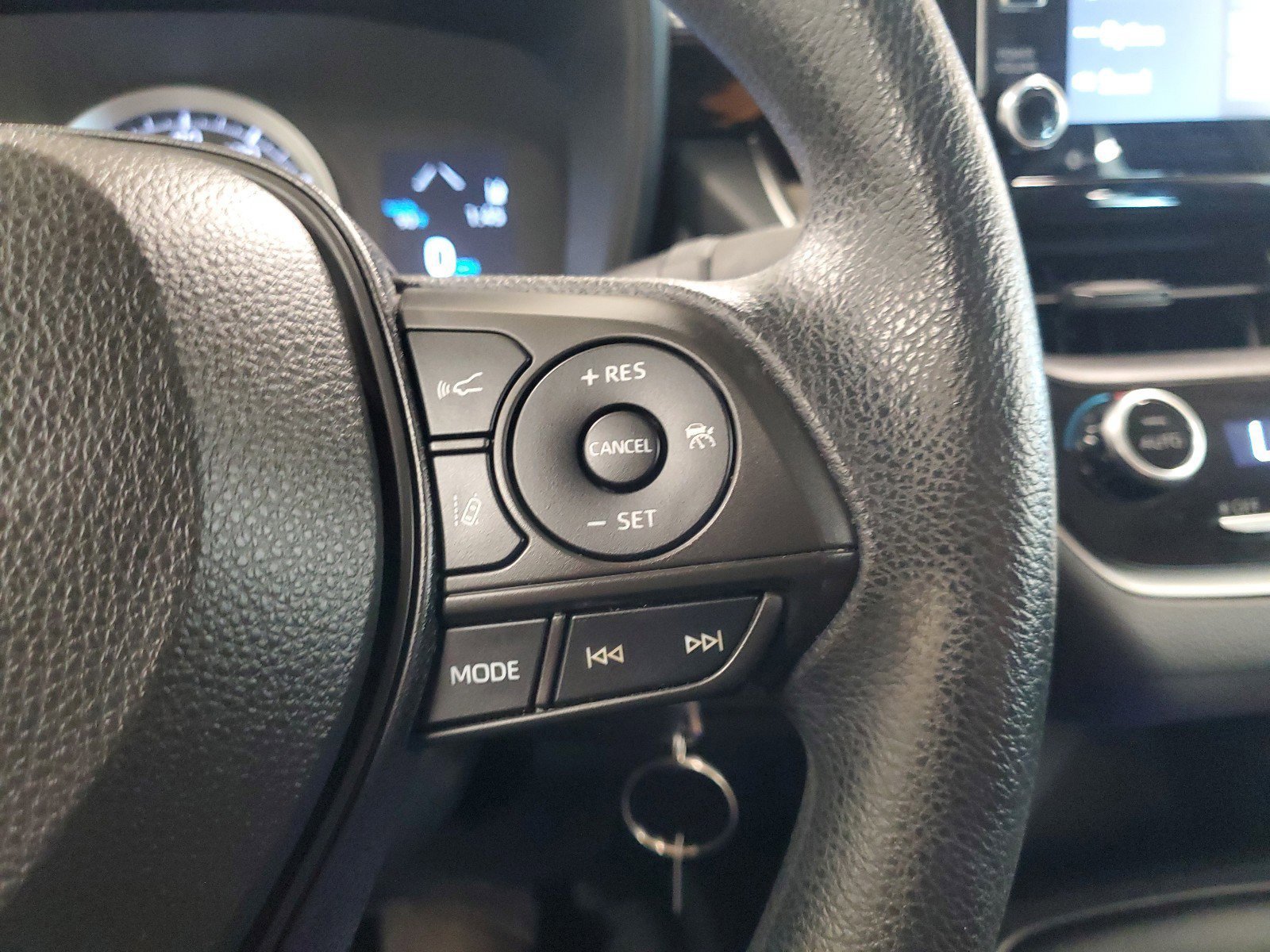 Used 2021 Classic Silver Metallic Toyota LE image 24
