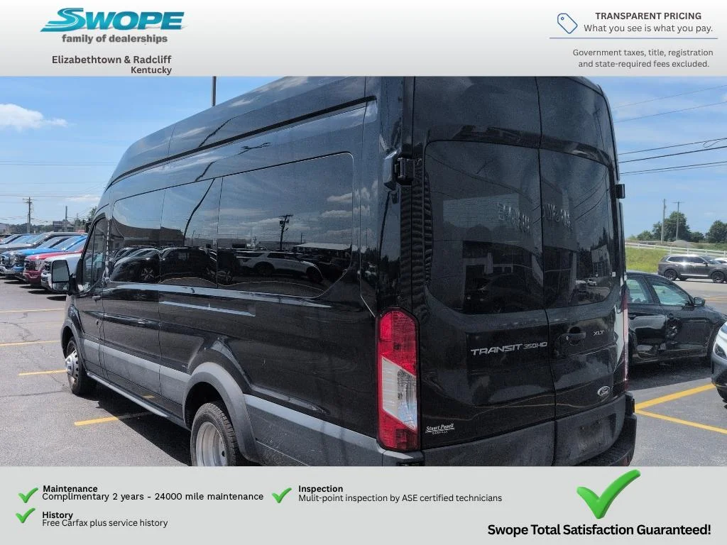 Used 2023 AGATE BLACK Ford XLT image 4