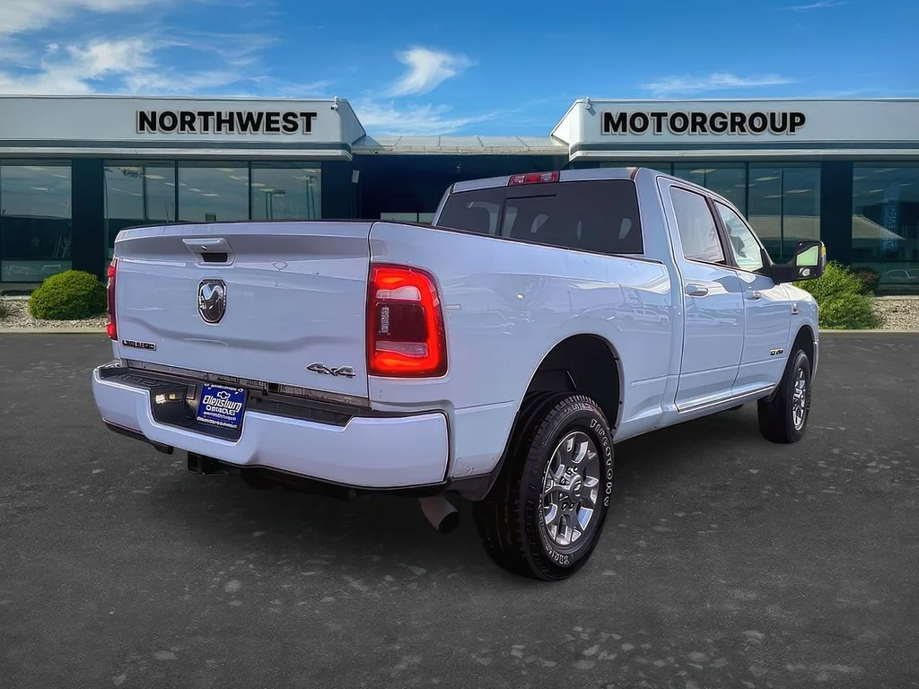 Used 2024 Bright White Clearcoat Ram Laramie image 7