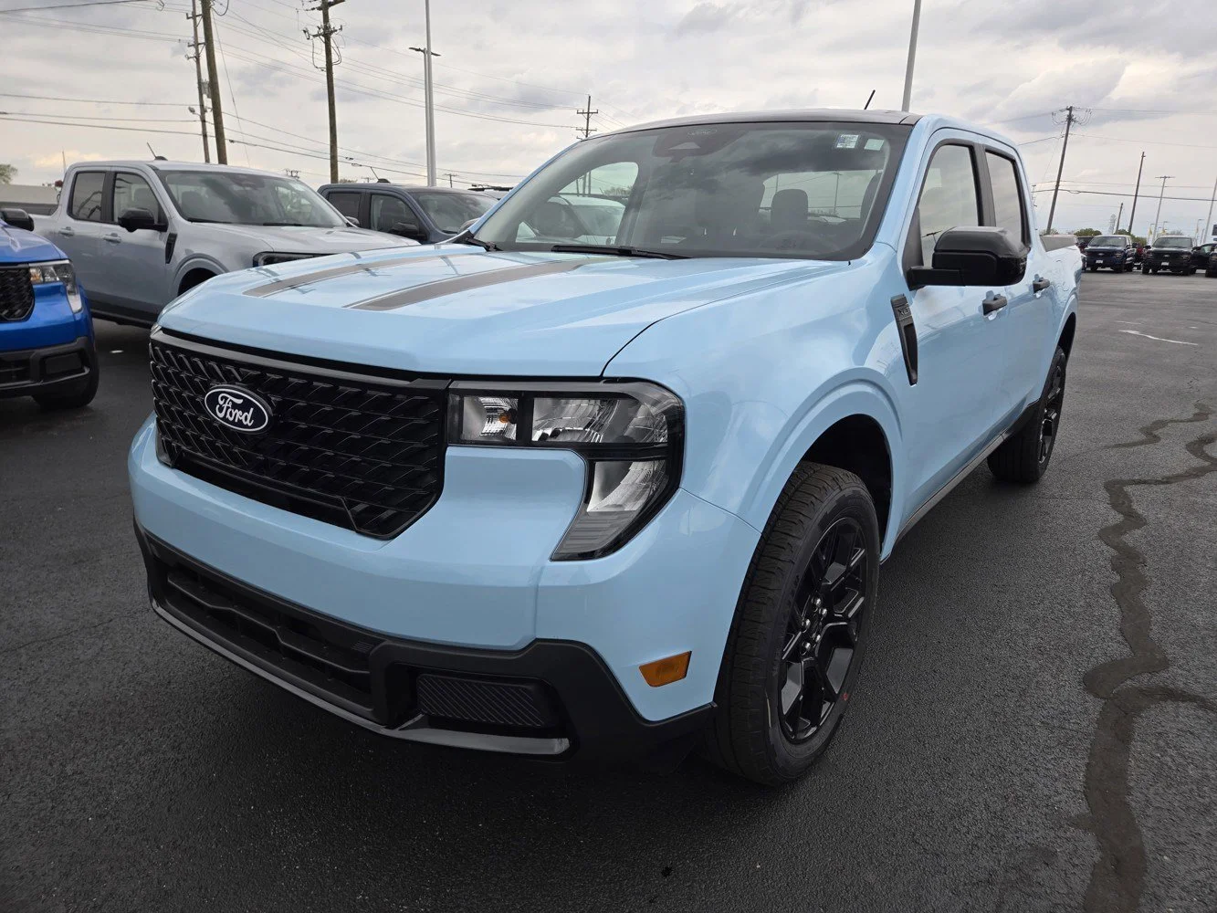 New 2026 Light Blue Ford XLT image 3