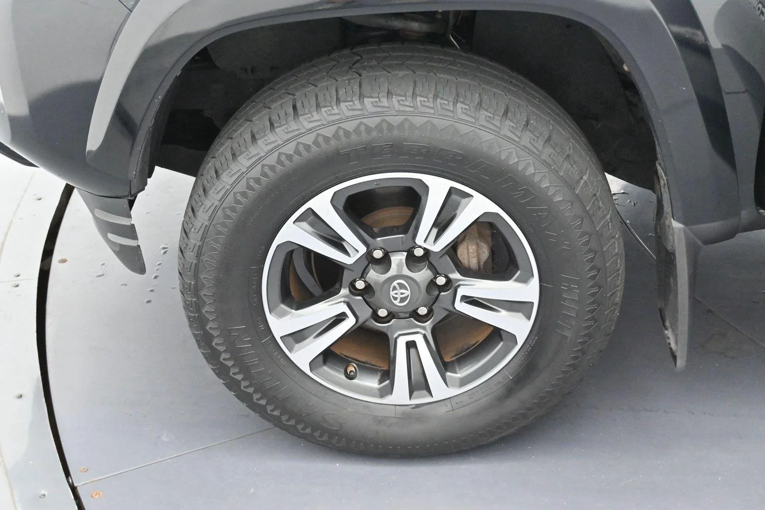 Used 2019 Midnight Black Metallic Toyota TRD Sport image 30
