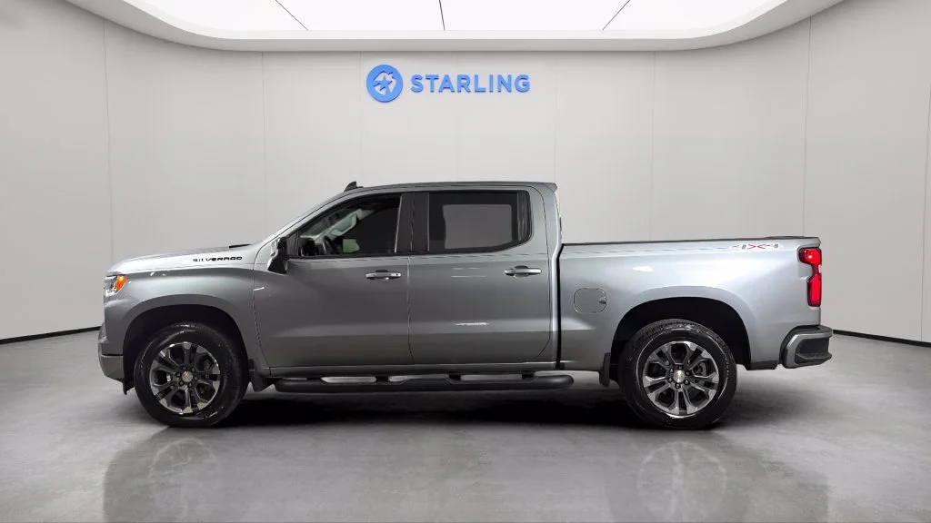 Used 2025 Sterling Gray Metallic Chevrolet RST image 3