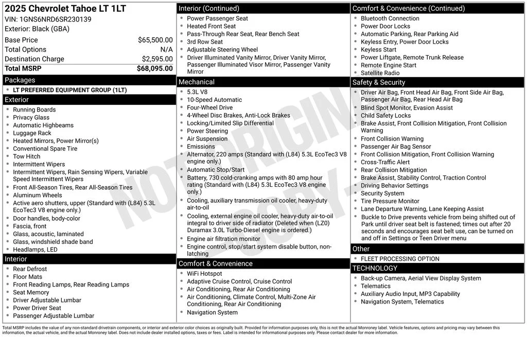 Used 2025 Black Chevrolet LT image 8