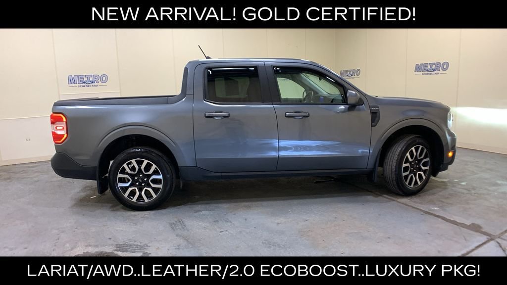 Certified Used 2022 Gray Metallic Ford Lariat image 2