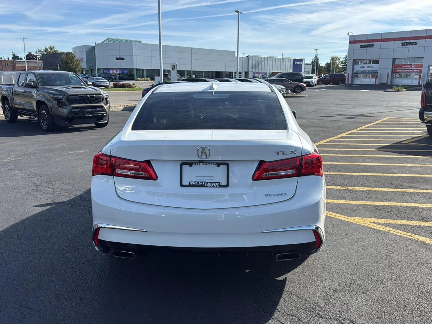 Used 2020 Platinum White Pearl Acura SH-AWD V6 w/Tech image 4