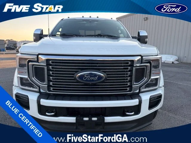 Used 2021 White Ford Platinum image 8