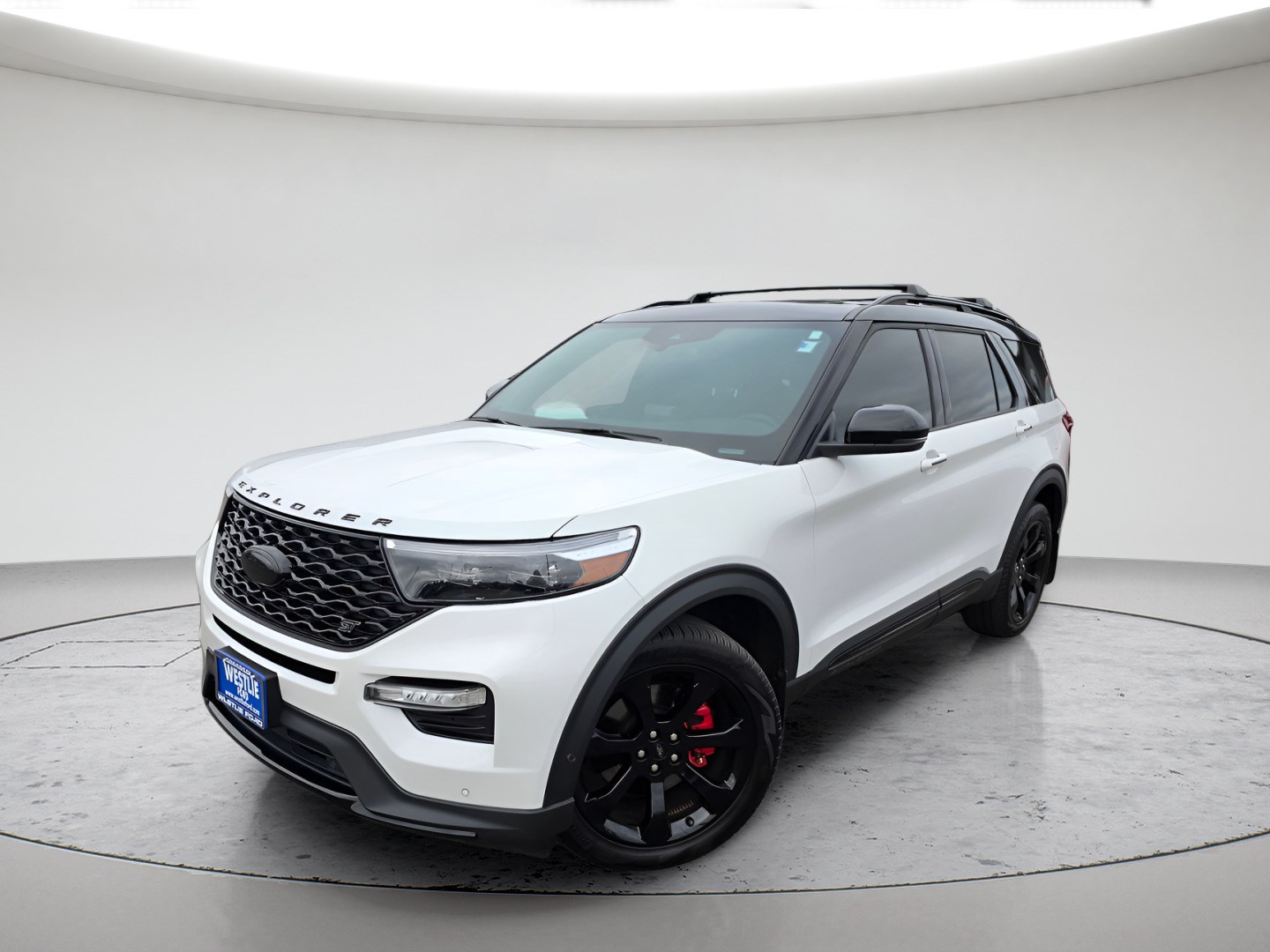 Used 2024 White Metallic Ford ST image 1