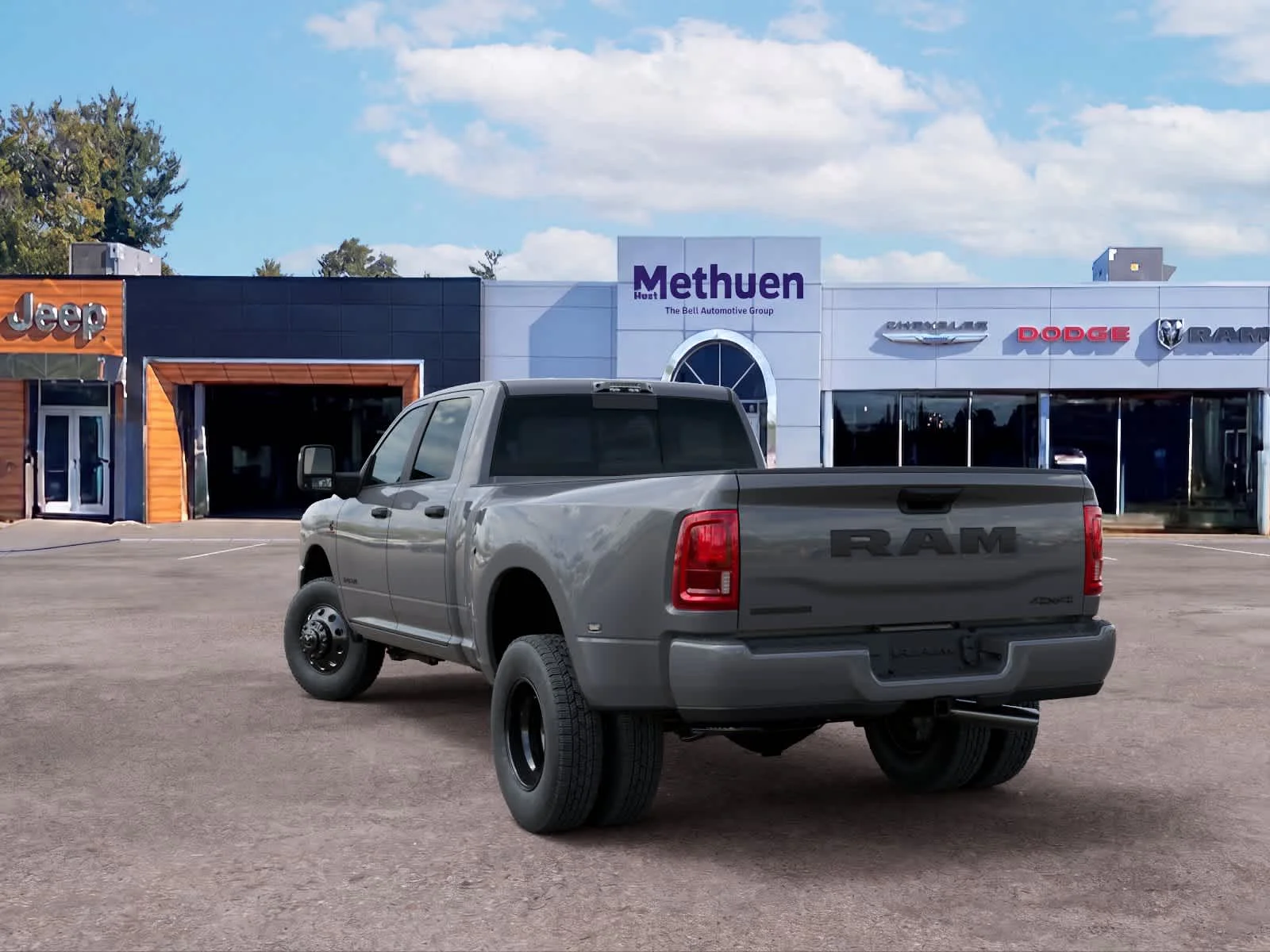 New 2027 Ceramic Gray Clearcoat Ram Big Horn image 3