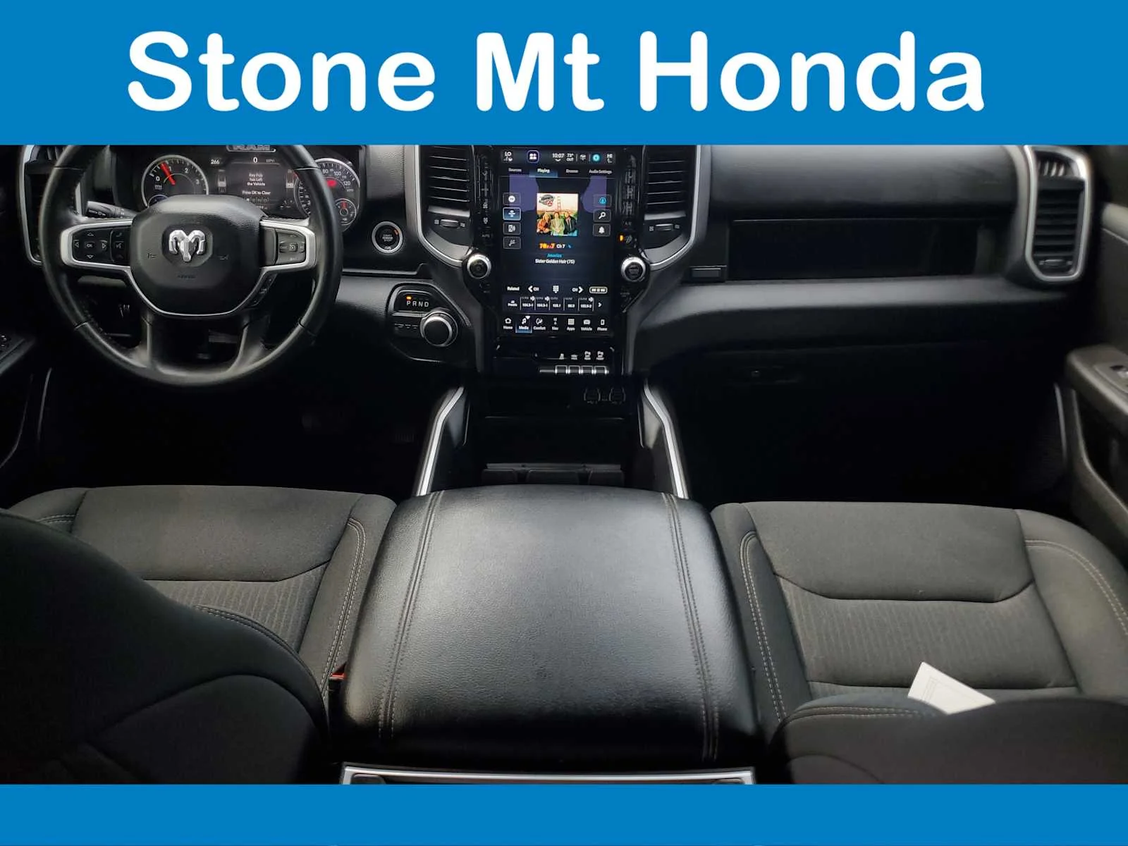 Used 2022 Bright White Clearcoat Ram Big Horn image 15