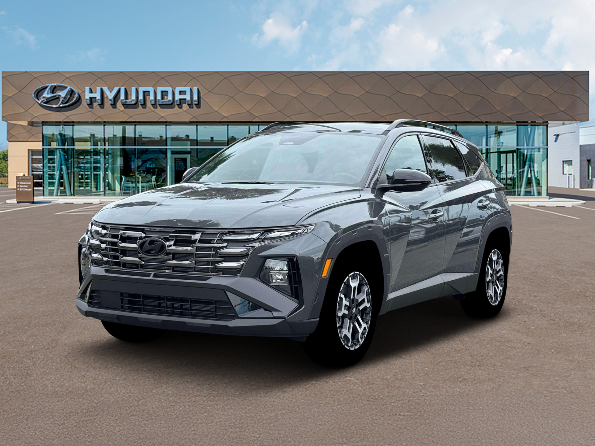 New 2026 Gray Hyundai XRT FWD image 1