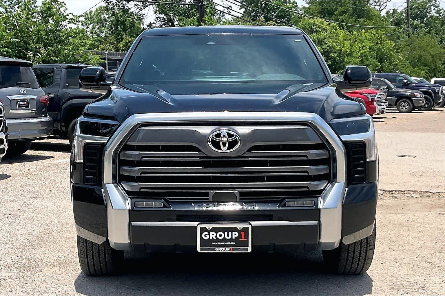 Used 2025 Midnight Black Metallic Toyota Limited image 4