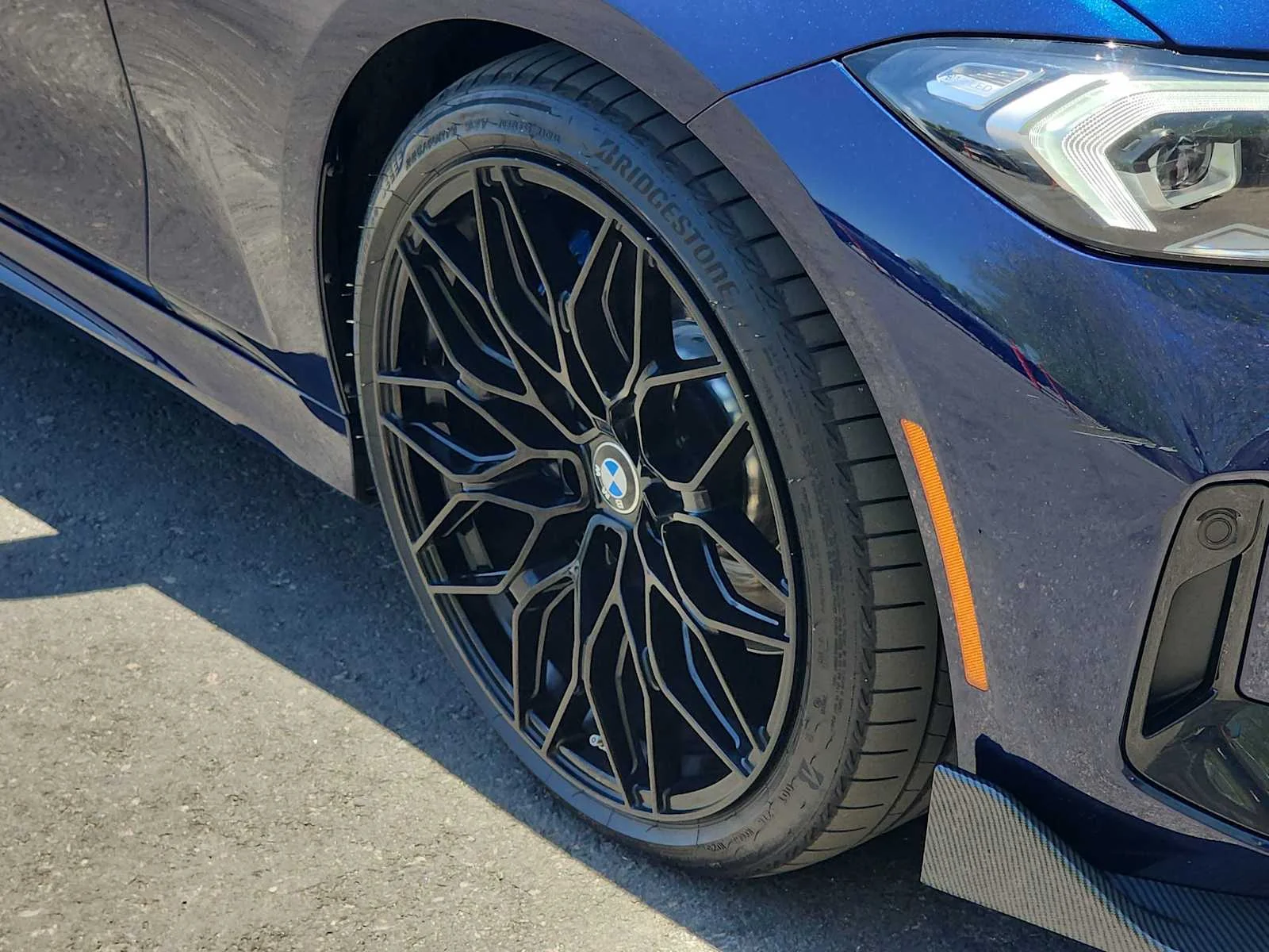 Used 2025 Tanzanite Blue II Metallic BMW M340i image 12