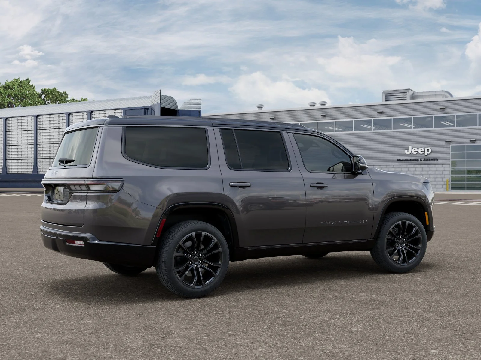 New 2026 Baltic-Gray Metallic Clear-Coat Exterior Paint Jeep Summit Obsidian image 2