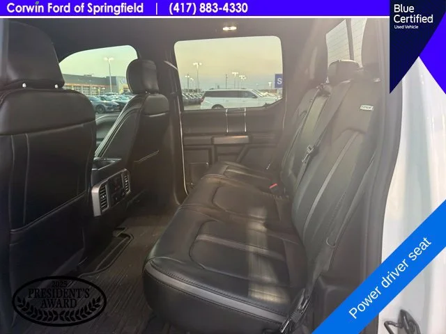 Used 2019 White Platinum Clearcoat Metallic Ford Platinum image 15