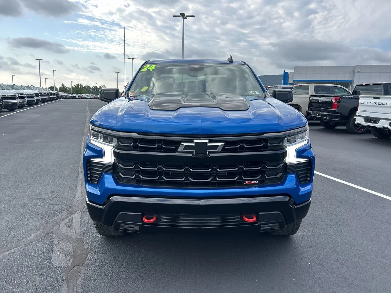 Used 2024 Glacier Blue Metallic Chevrolet LT Trail Boss image 2