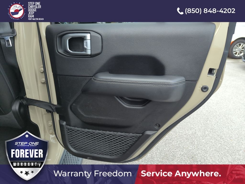 Used 2022 Beige Jeep Unlimited Sahara 4xe image 28