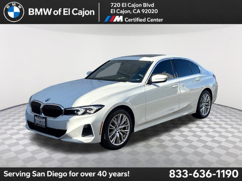 Used 2024 Alpine White BMW 330i image 1