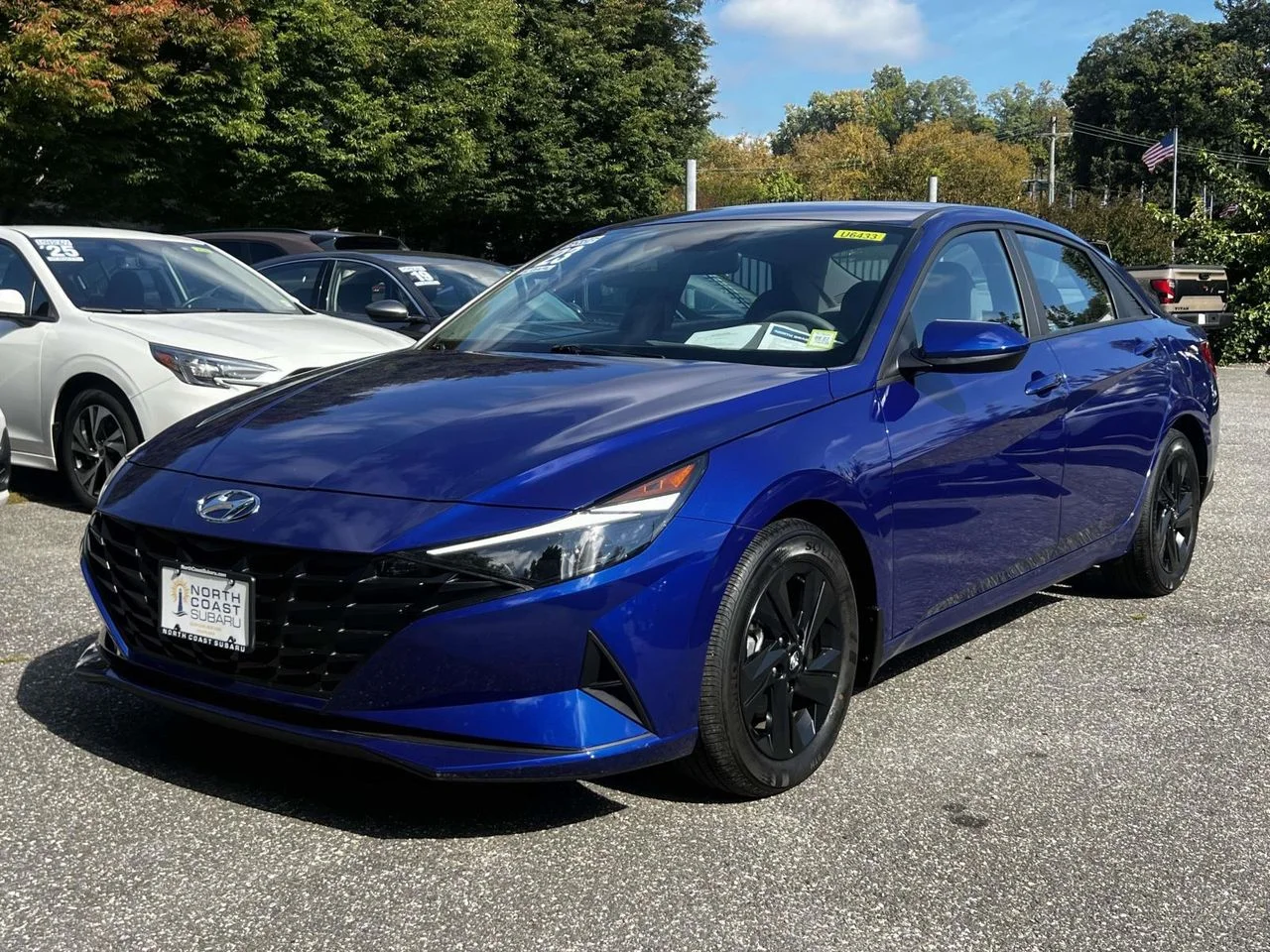 Used 2023 Hyundai Elantra SEL with VIN KMHLM4AG7PU494683 for sale in Glen Cove, NY