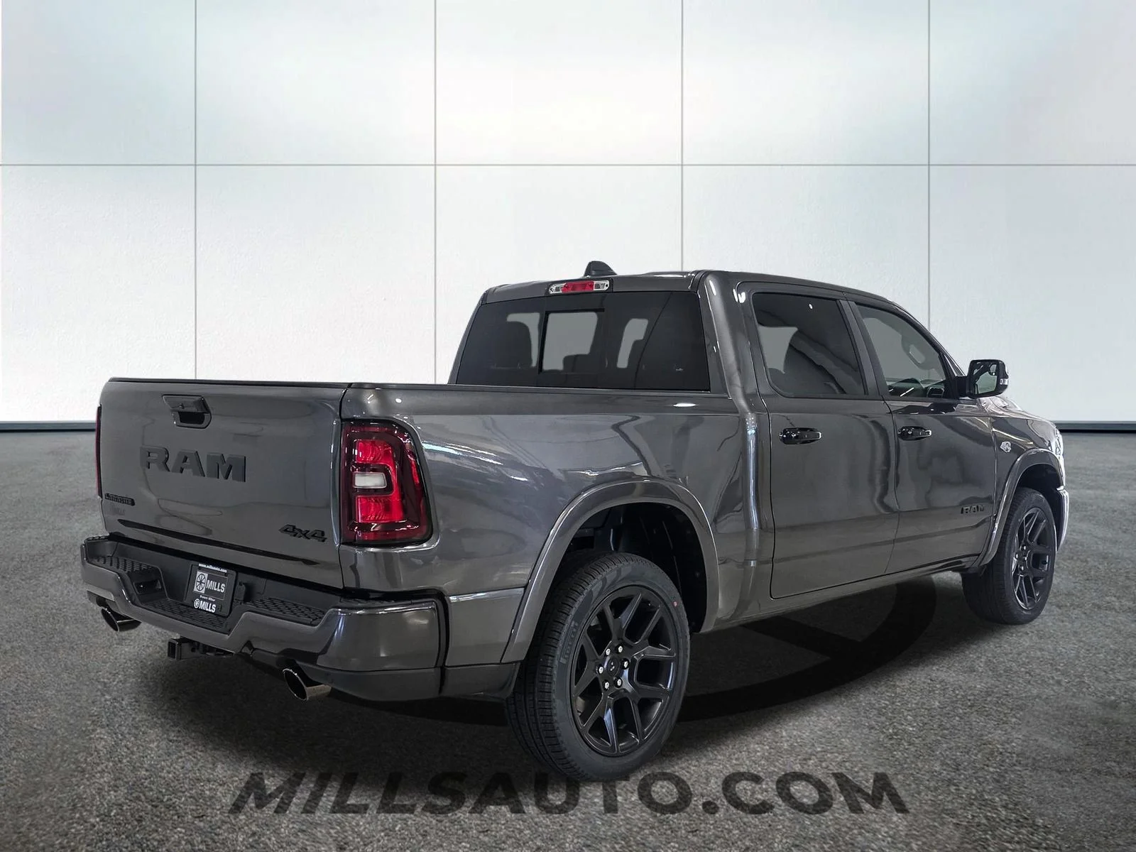 New 2026 Granite Crystal Metallic Clear-Coat Exterior Paint RAM Laramie image 8