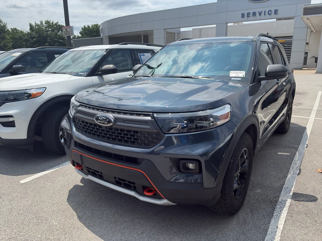 Used 2024 Stone Blue Metallic Ford Timberline image 2