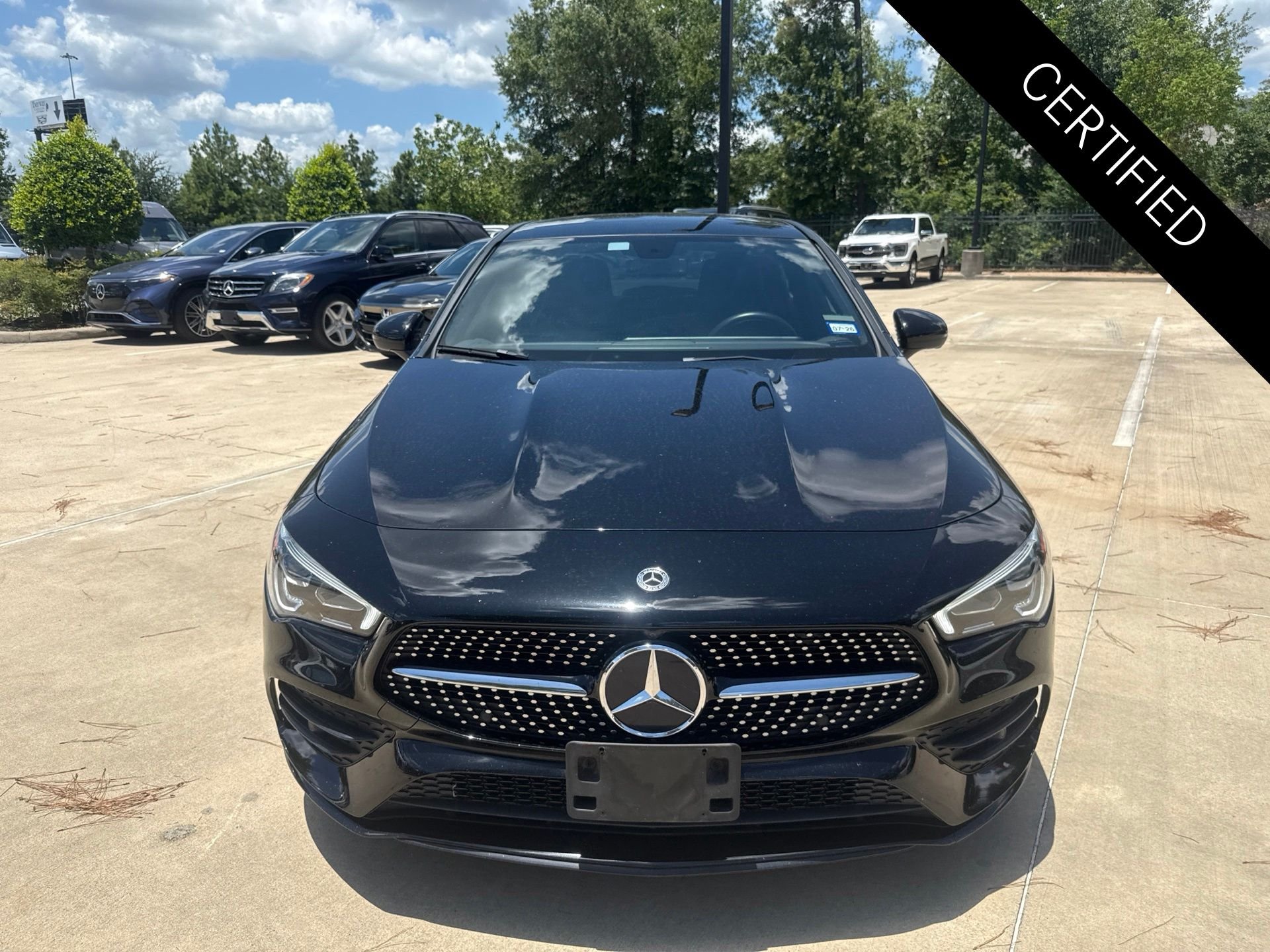 Certified Used 2023 Night Black Mercedes-Benz CLA 250 image 2
