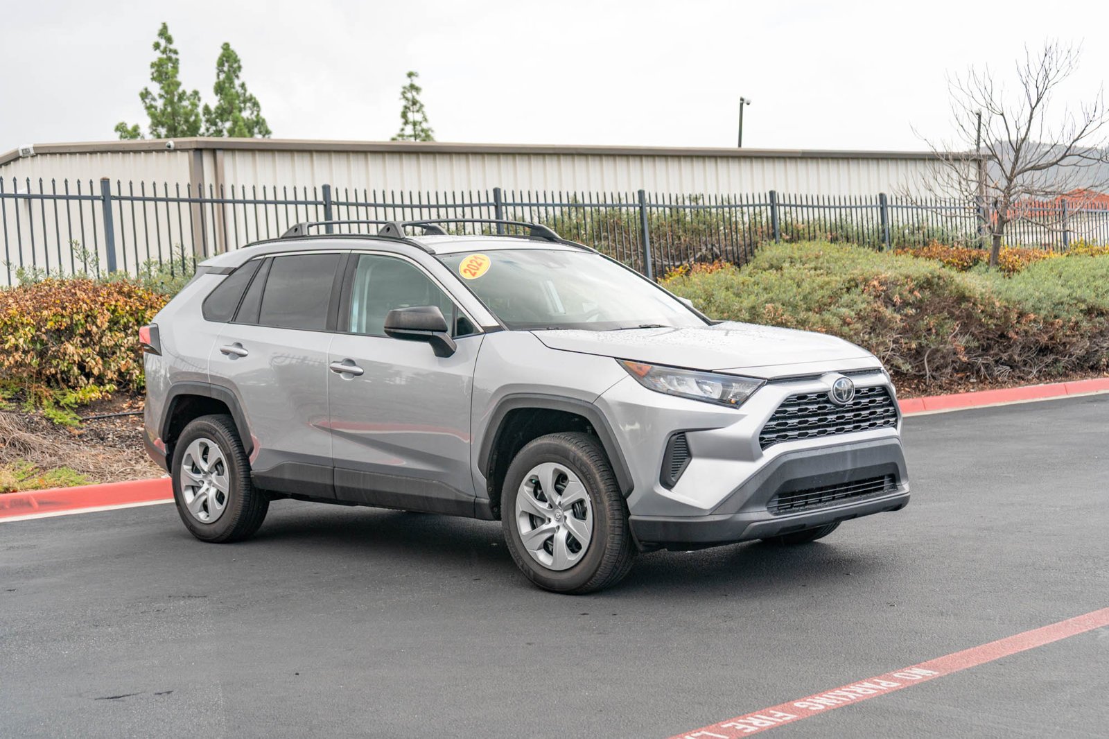 Certified Used 2021 Silver Sky Metallic Toyota LE image 3
