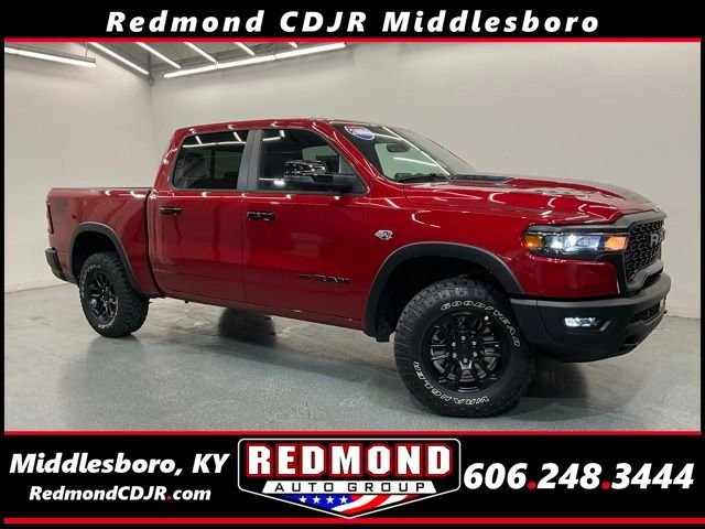 New 2026 Molten Red Pearl-Coat Exterior Paint RAM Rebel image 1