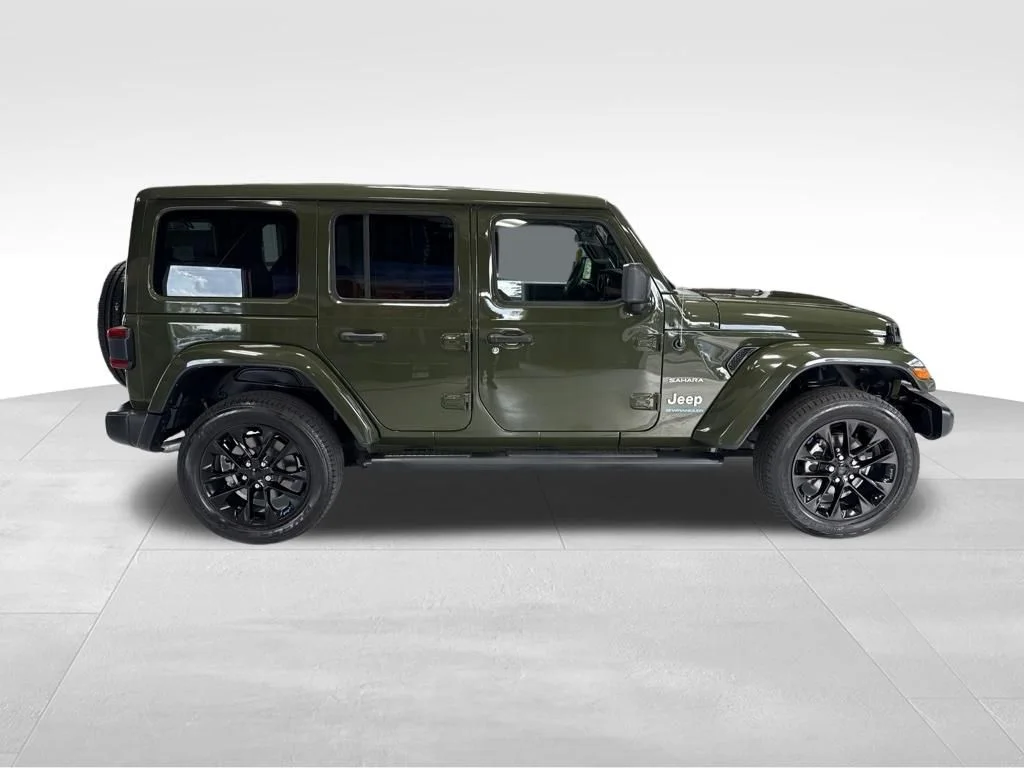 Used 2023 Green Jeep Sahara 4xe image 7