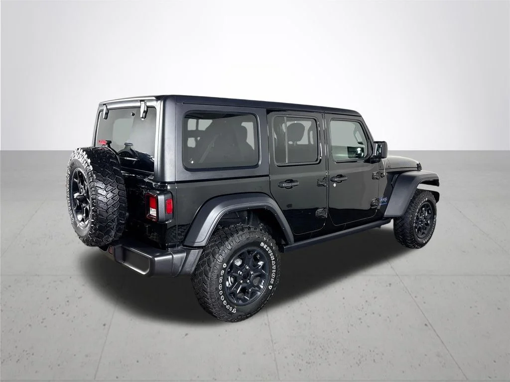 Used 2023 Black Jeep Willys 4xe image 6
