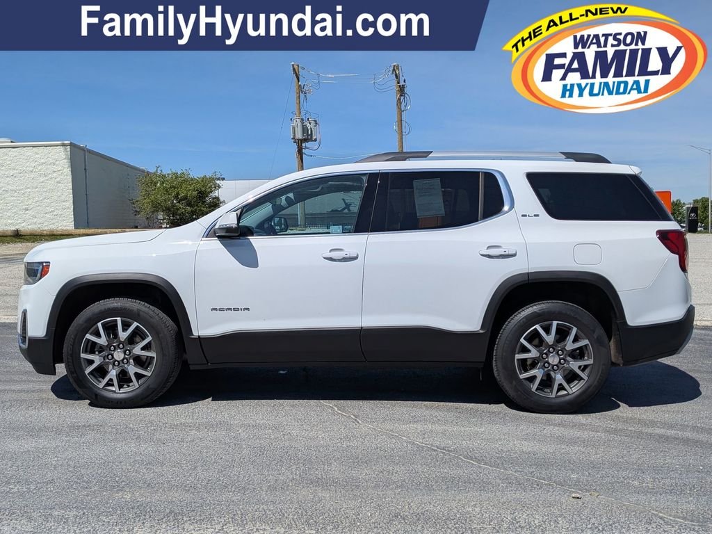 Used 2021 White GMC SLE image 6