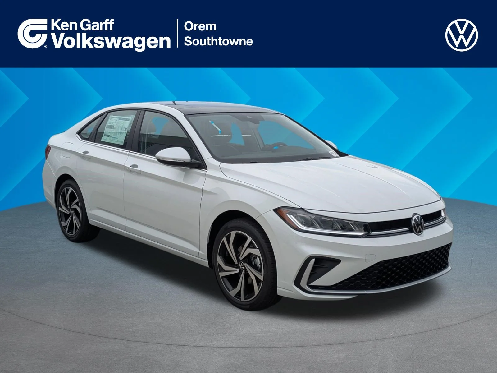 New 2026 Opal White Pearl Volkswagen SEL image 1