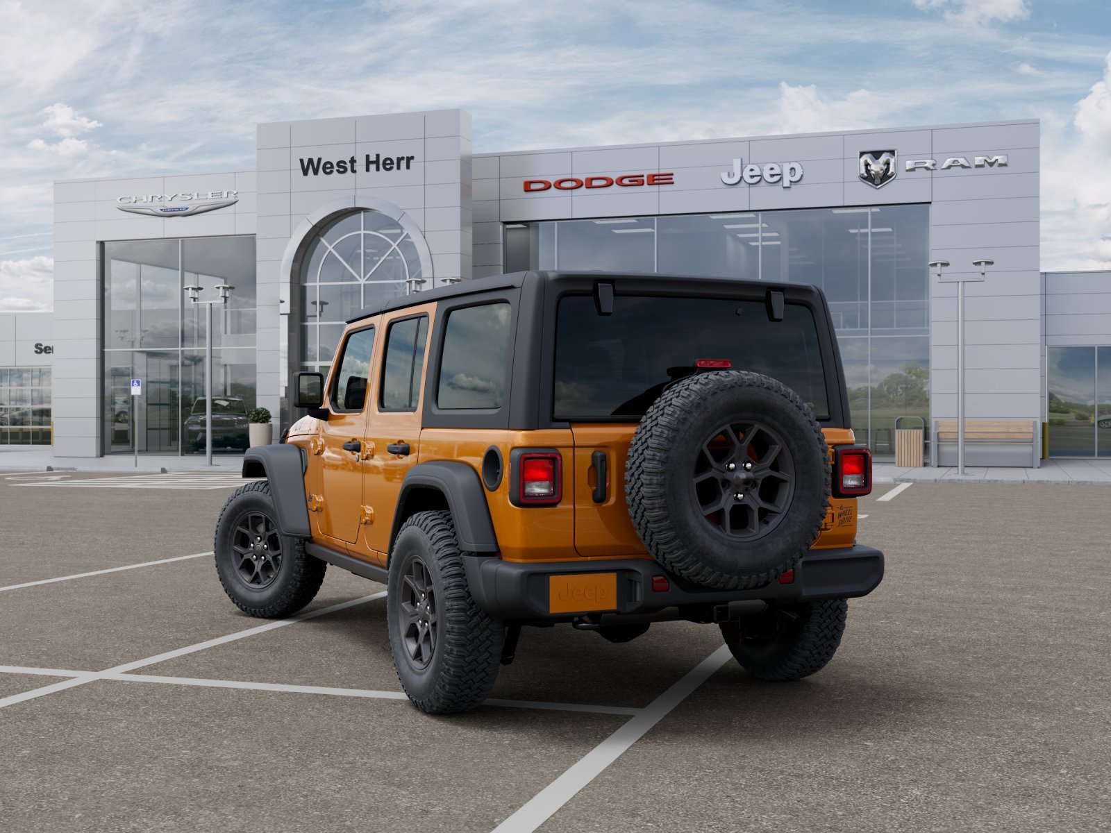 New 2026 Goldilocks Exterior Paint Jeep WRANGLER 4-DOOR WILLYS image 29