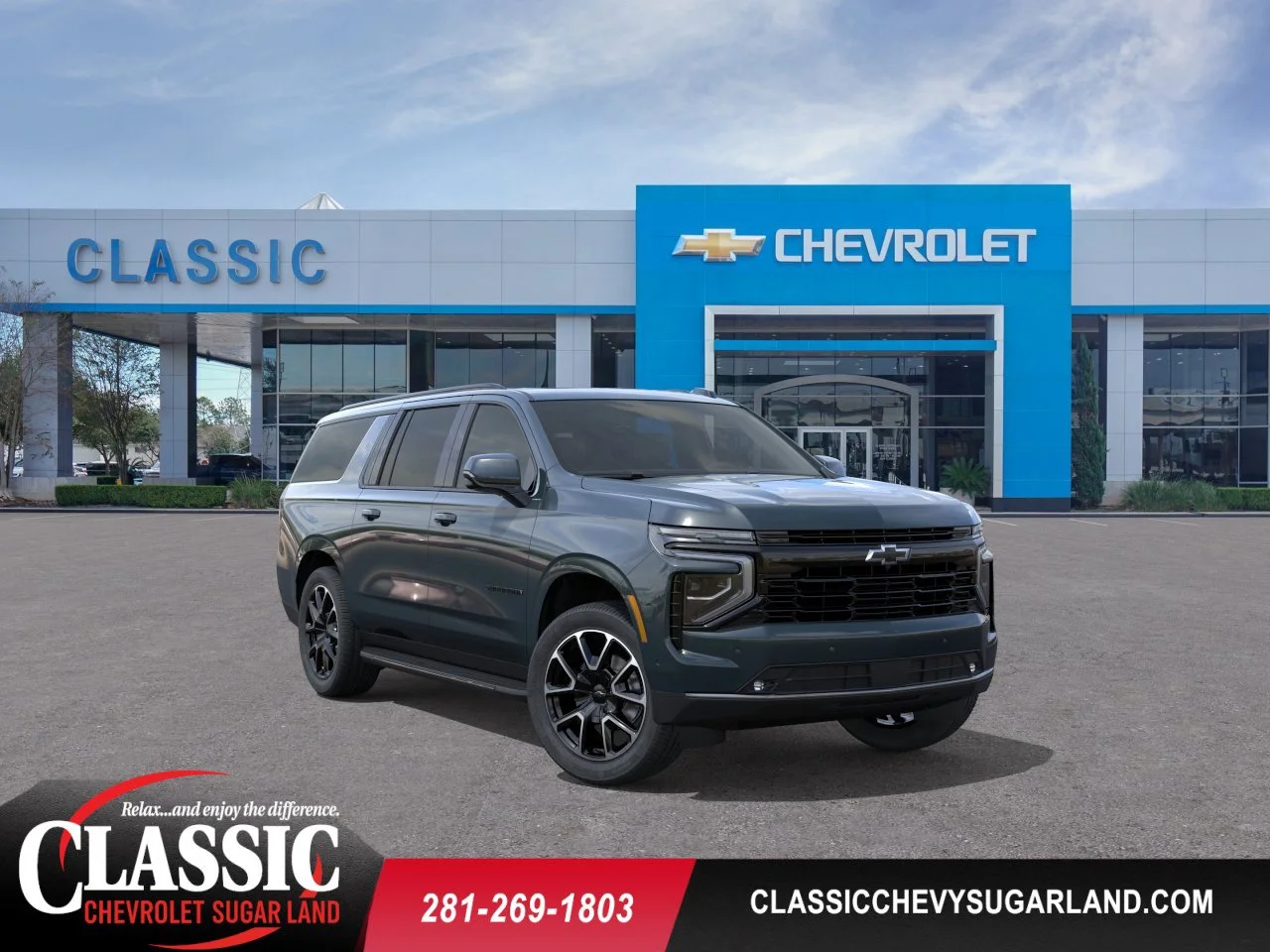 Cypress Gray 2026 Chevrolet Suburban RST 4WD SUV / Crossover Four-Wheel Drive