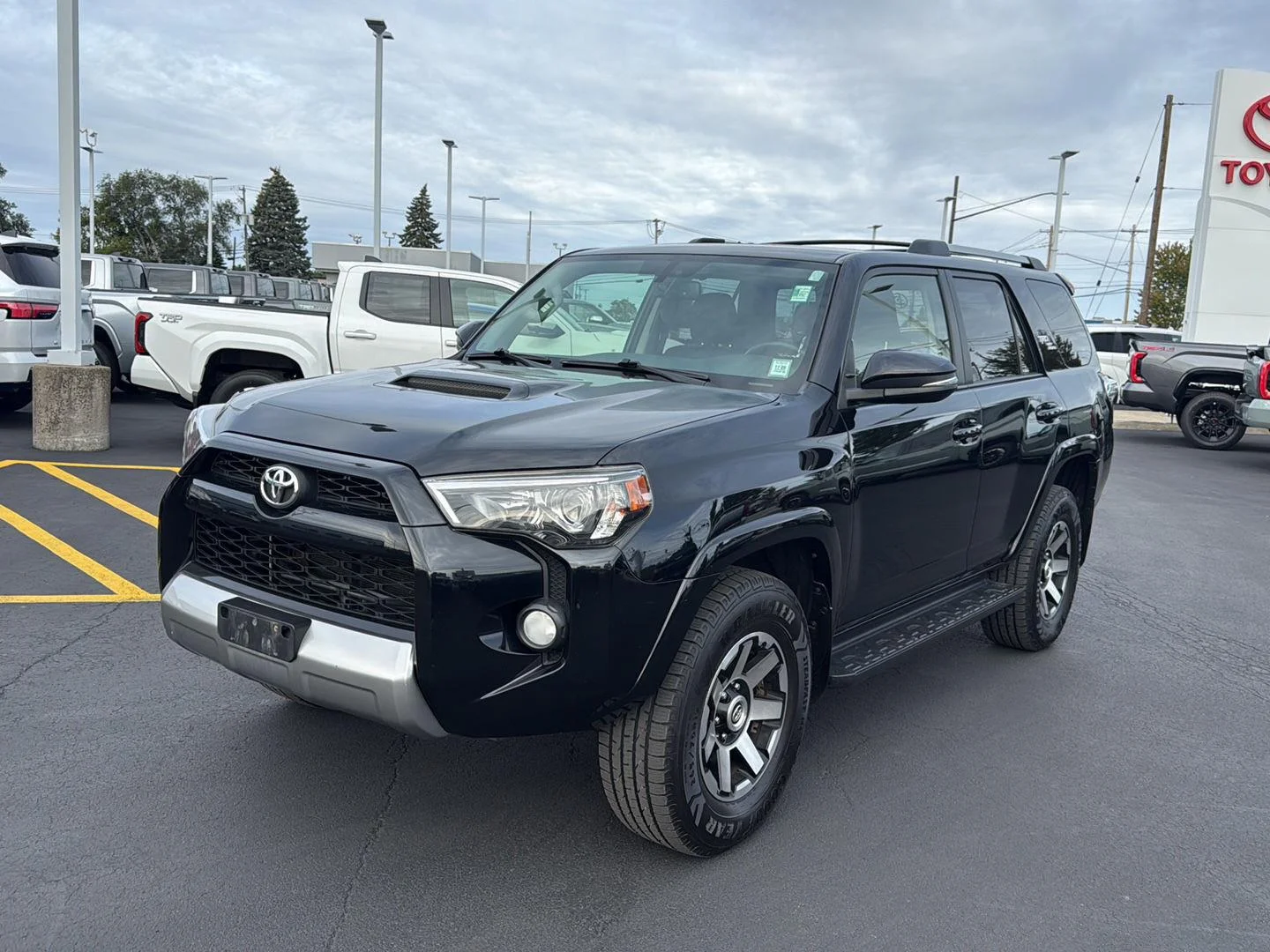 Used 2017 Midnight Black Metallic Toyota TRD Off-Road Premium image 7