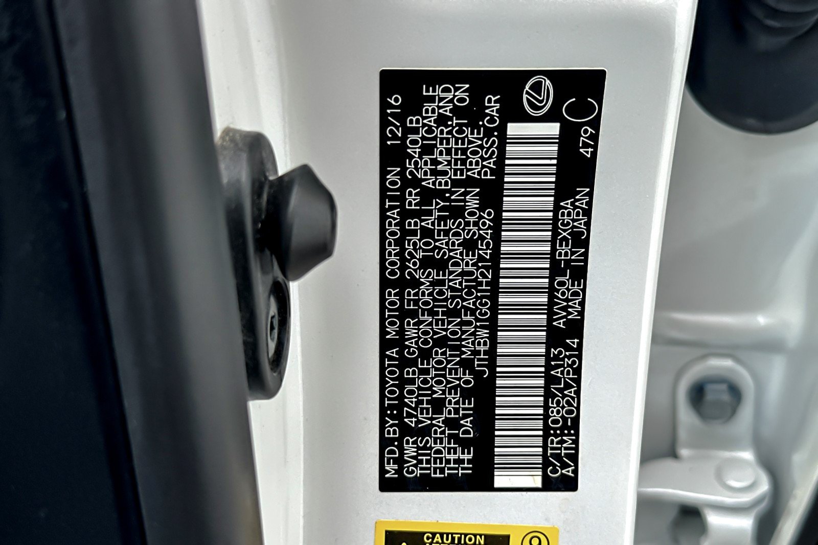 Used 2017 EMINENT WHITE Lexus ES 300h image 27