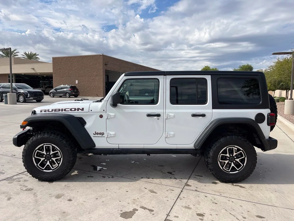 Certified Used 2025 White Jeep Rubicon image 11