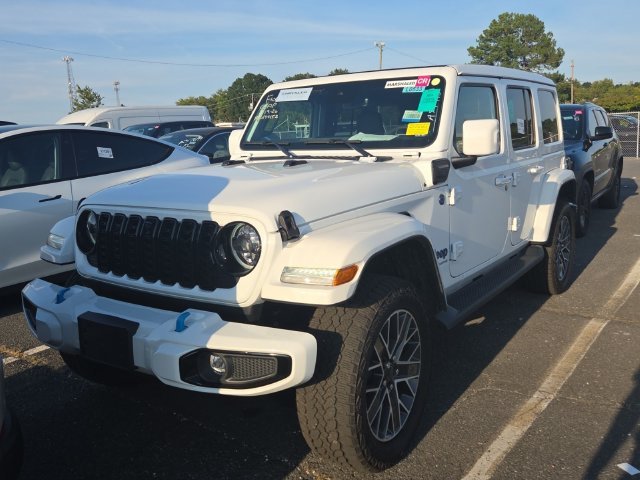 Used 2024 White Jeep High Altitude 4xe image 5