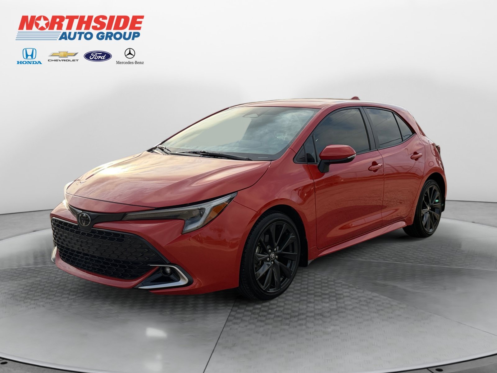 Used 2024 Inferno Red Toyota XSE image 3