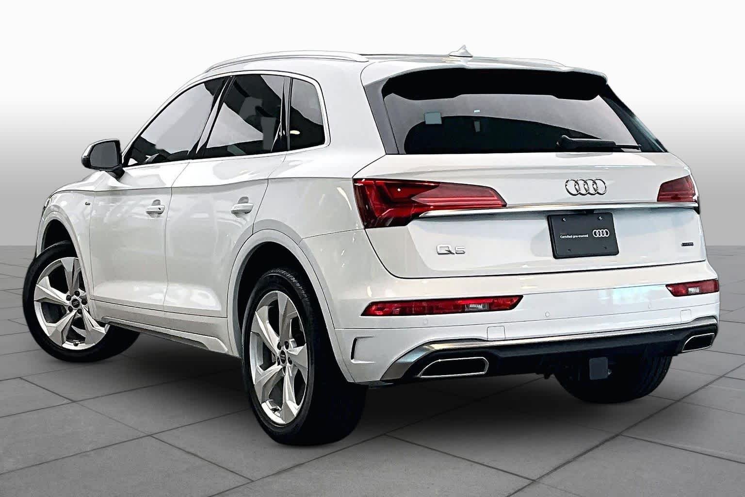 Certified Used 2023 Glacier White Metallic Audi S line Premium Plus image 12